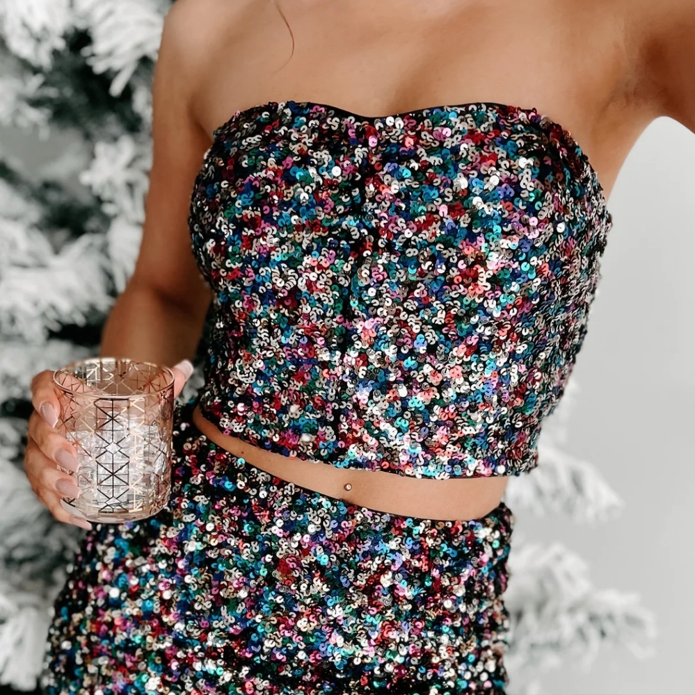 Sequin Crop top from NanaMacs!